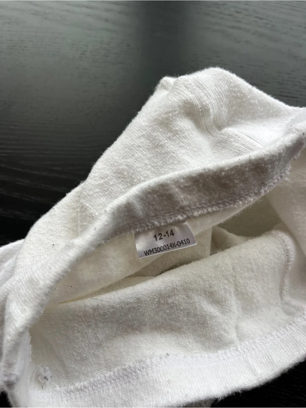 Girls White Knit Tights Size 12-14 Full Length Cozy Warm Stretch Stockings